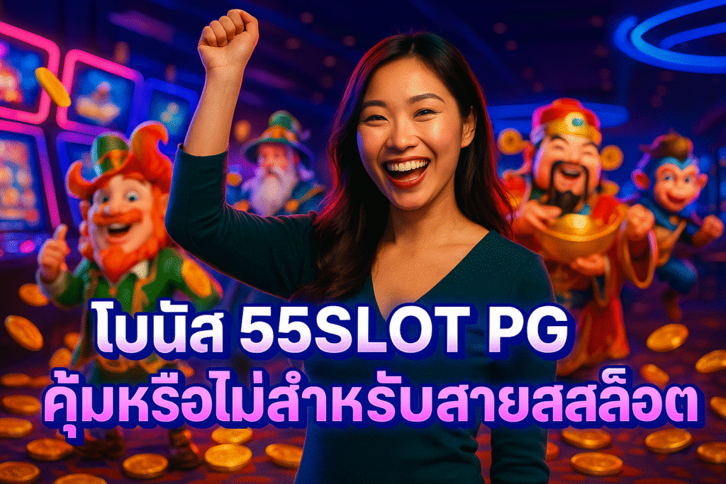 โบนัส 55SLOT PG คุ้มหรือไม่สำหรับสายสล็อต