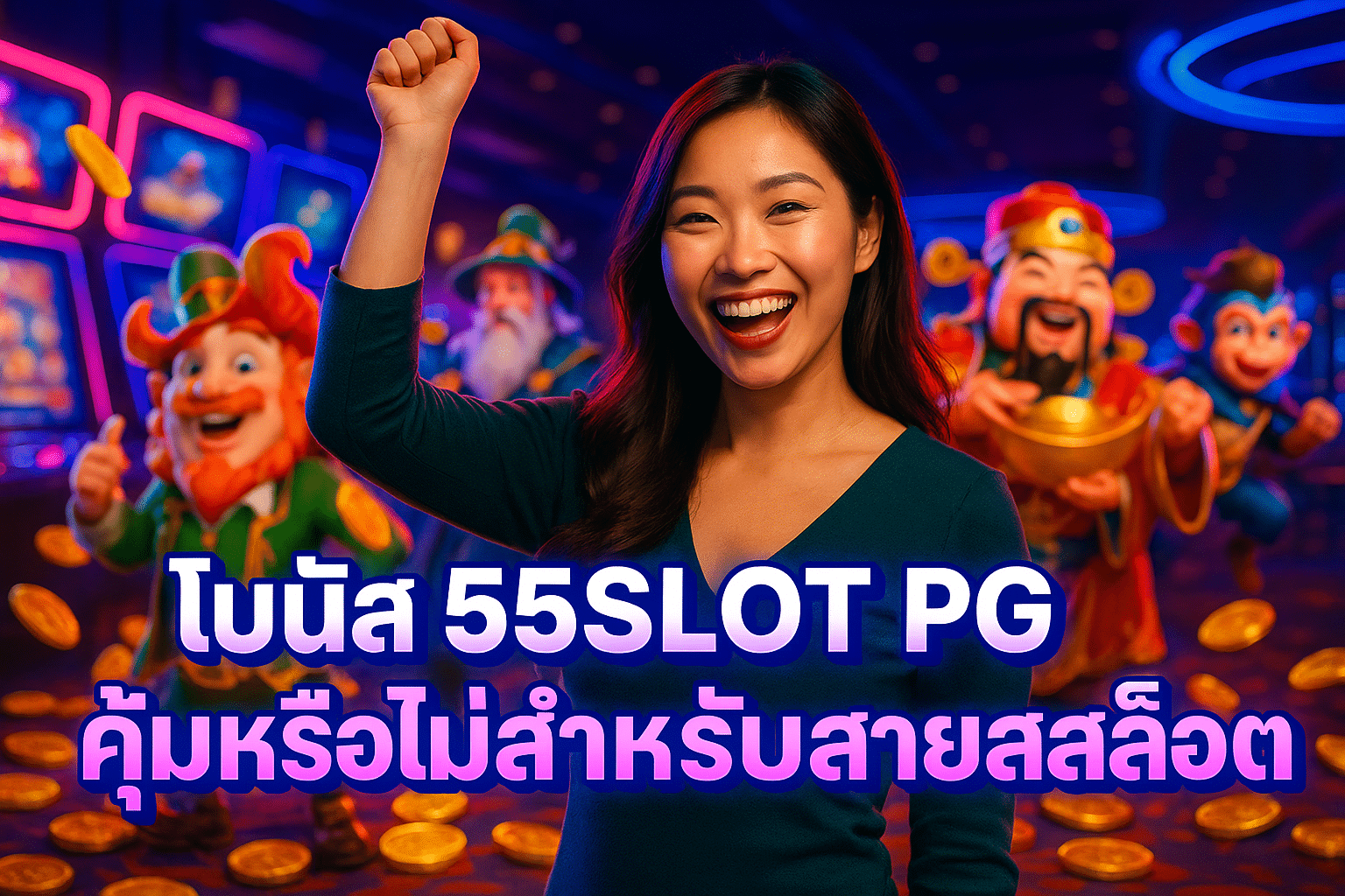 โบนัส 55SLOT PG คุ้มหรือไม่สำหรับสายสล็อต