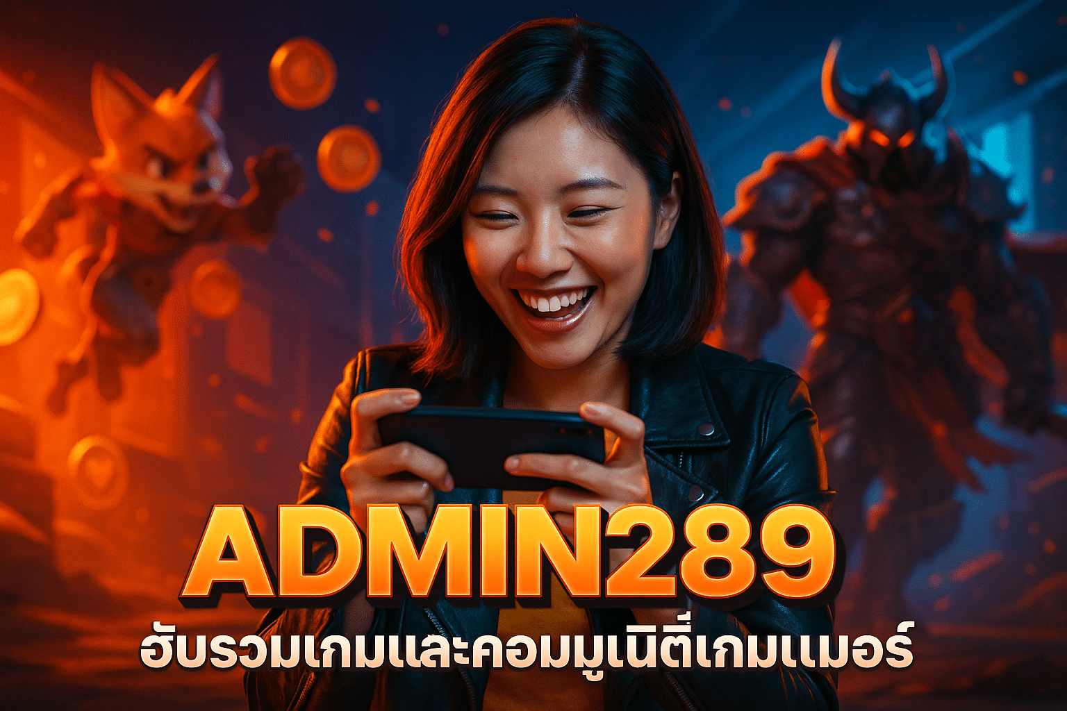 ADMIN289 ฮับรวมเกมและคอมมูนิตี้เกมเมอร์